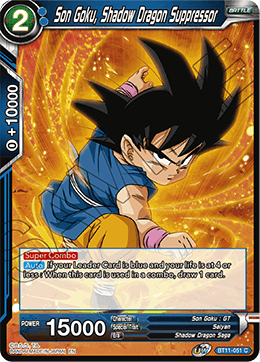 [BT11-051] Son Goku, Shadow Dragon Suppressor RE (Foil)