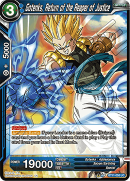 [BT11-056] Gotenks, Return of the Reaper of Justice RE (Foil)