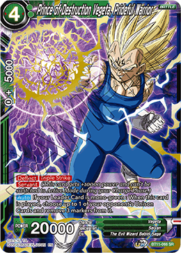 [BT11-066] Prince of Destruction Vegeta, Prideful Warrior RE