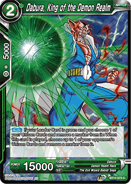 [BT11-073] Dabura, King of the Demon Realm RE (Foil)