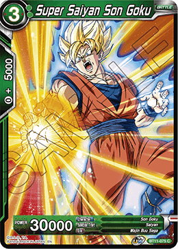 [BT11-075] Super Saiyan Son Goku RE (Foil)