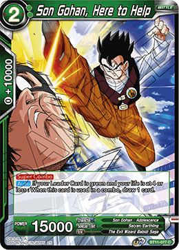 [BT11-077] Son Gohan, Here to Help RE (Foil)