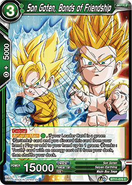 [BT11-078] Son Goten, Bonds of Friendship RE (Foil)