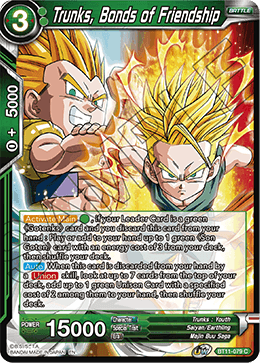 [BT11-079] Trunks, Bonds of Friendship RE (Foil)