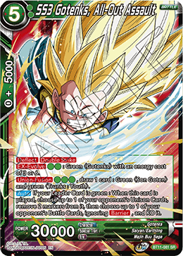 [BT11-081] SS3 Gotenks, All-Out Assault RE