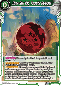 [BT11-087] Three-Star Ball, Parasitic Darkness RE (Foil)