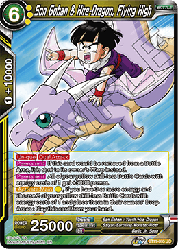 [BT11-095] Son Gohan & Hire-Dragon, Flying High RE (Foil)