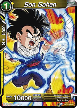 [BT11-096] Son Gohan (Yellow) RE (Foil)