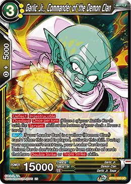 [BT11-105] Garlic Jr., Commander of the Demon Clan RE (Foil)