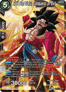 [BT11-126] SS4 Son Goku, Conqueror of Evil RE