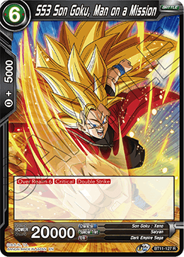 [BT11-127] SS3 Son Goku, Man on a Mission RE (Foil)