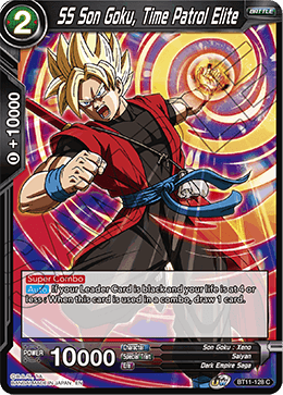 [BT11-128] SS Son Goku, Time Patrol Elite RE (Foil)