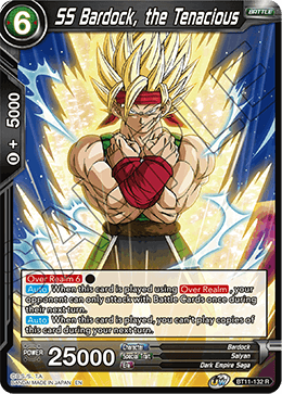 [BT11-132] SS Bardock, the Tenacious RE (Foil)