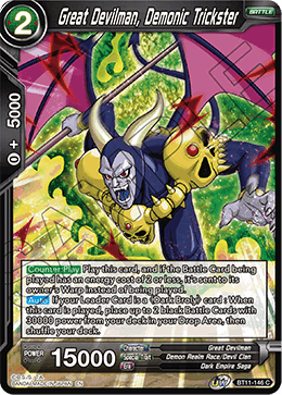 [BT11-146] Great Devilman, Demonic Trickster RE (Foil)