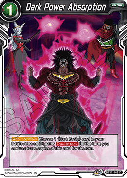 [BT11-149] Dark Power Absorption RE (Foil)