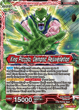 [BT12-002] King Piccolo // King Piccolo, Demonic Rejuvenation