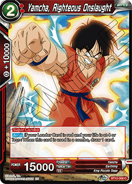 [BT12-008] Yamcha, Righteous Onslaught