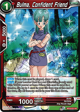 [BT12-011] Bulma, Confident Friend