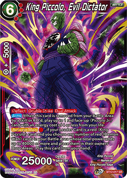 [BT12-017] King Piccolo, Evil Dictator