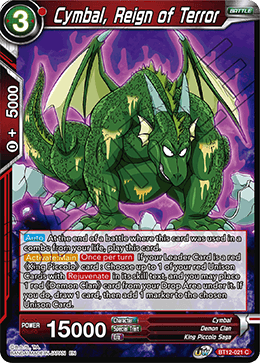 [BT12-021] Cymbal, Reign of Terror