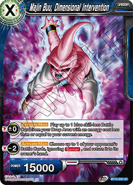 [BT12-030] Majin Buu, Dimensional Intervention