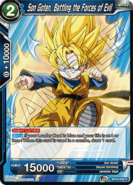 [BT12-034] Son Goten, Battling the Forces of Evil