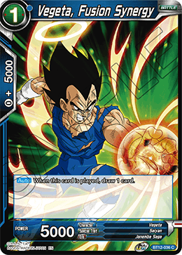 [BT12-036] Vegeta, Fusion Synergy