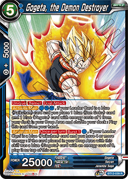 [BT12-039] Gogeta, the Demon Destroyer