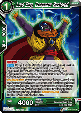 [BT12-061] Lord Slug, Conqueror Restored