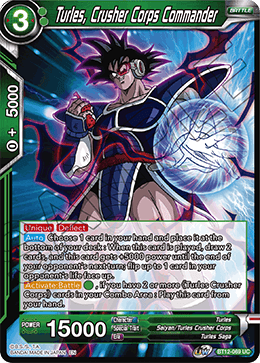 [BT12-069] Turles, Crusher Corps Commander