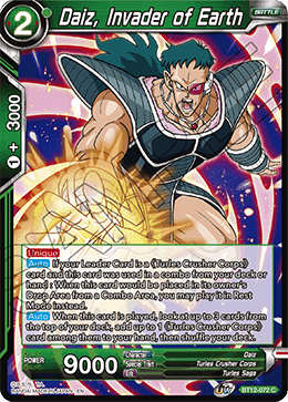 [BT12-072] Daiz, Invader of Earth