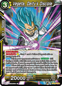 [BT12-092] Vegeta, Deity's Disciple