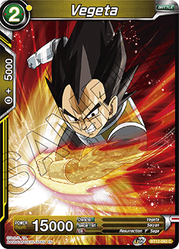 [BT12-093] Vegeta