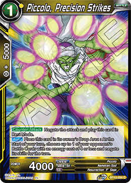 [BT12-094] Piccolo, Precision Strikes