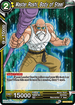 [BT12-096] Master Roshi, Body of Steel