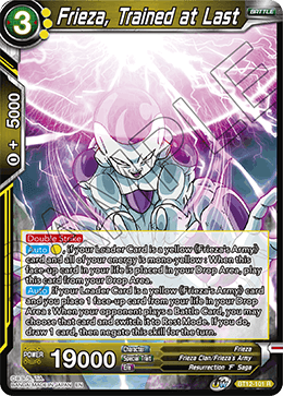 [BT12-101] Frieza, Trained at Last