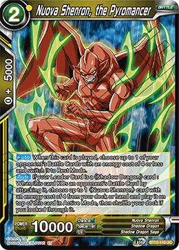 [BT12-110] Nuova Shenron, the Pyromancer