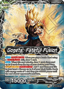 [BT12-122] Son Goku & Vegeta // Gogeta, Fateful Fusion