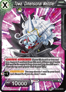 [BT12-126] Towa, Dimensional Meddler