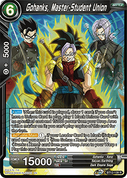 [BT12-139] Gohanks, Master-Student Union