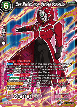 [BT12-140] Dark Masked King, Devilish Dominator