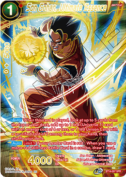 [BT14-007] Son Gohan, Ultimate Essence (SPR)