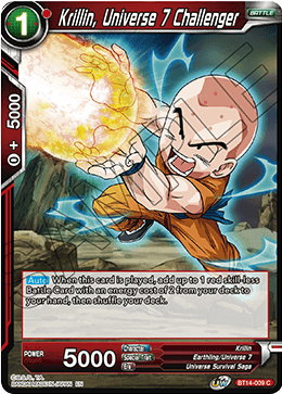 [BT14-009] Krillin, Universe 7 Challenger