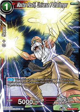 [BT14-011] Master Roshi, Universe 7 Challenger