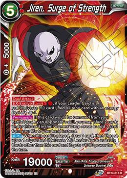 [BT14-015] Jiren, Surge of Strength