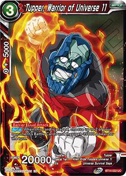 [BT14-022] Tupper, Warrior of Universe 11