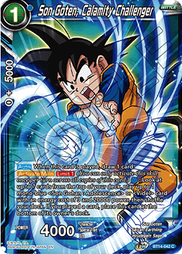 [BT14-042] Son Goten, Calamity Challenger