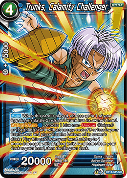 [BT14-045] Trunks, Calamity Challenger