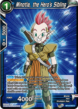 [BT14-053] Minotia, the Hero's Sibling