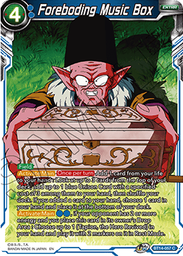 [BT14-057] Foreboding Music Box (Foil)